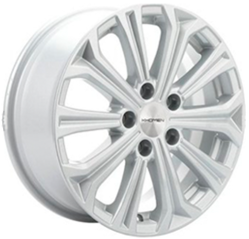 Диски Khomen Wheels KHW1610 (Civic) F-Silver